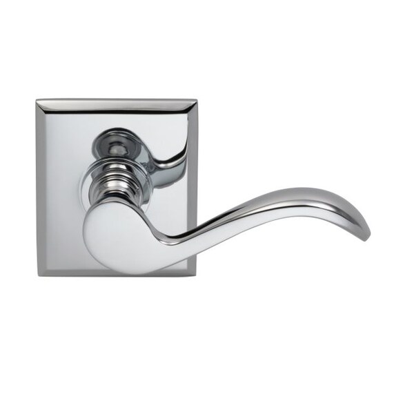 Lever Rectangular Rose Priv Lever 2-3/4" BS T Strike Bright Chrome 895
