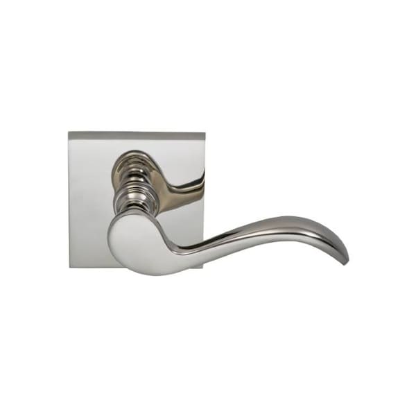 LVR Square Rose Priv LVR 2-3/8" BS Full Lip Bright Nickel 895