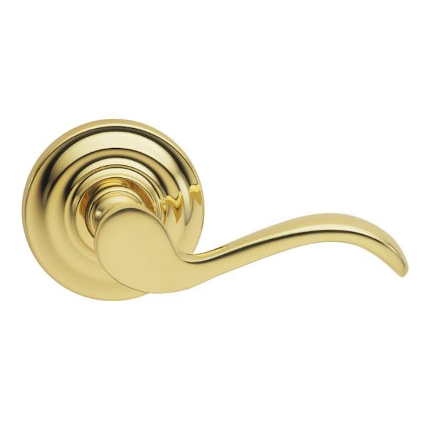 LVR Traditional Rose Pass LVR 2-3/4" BS Full Lip Bright Brass 895