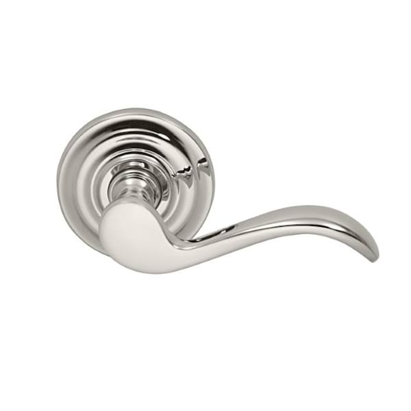 Lever Traditional Rose Priv Lever 2-3/4" BS T Strike Bright Nickel 895