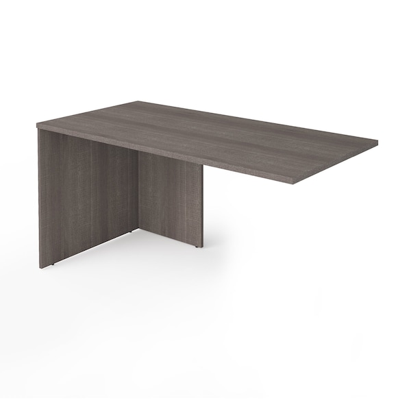 Return Shell Return Table, I3 Plus, Bark Gray, 29.3" D X 29.6" H, 59.3" W X Melamine, Bark Gray