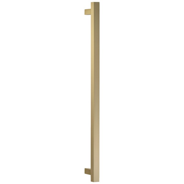 Center to Center Modern Appliance Door Pull Antique Brass 18"