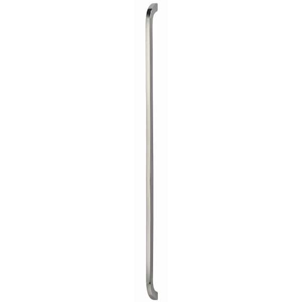 Center to Center Modern Cabinet Pull Bright Nickel 18"
