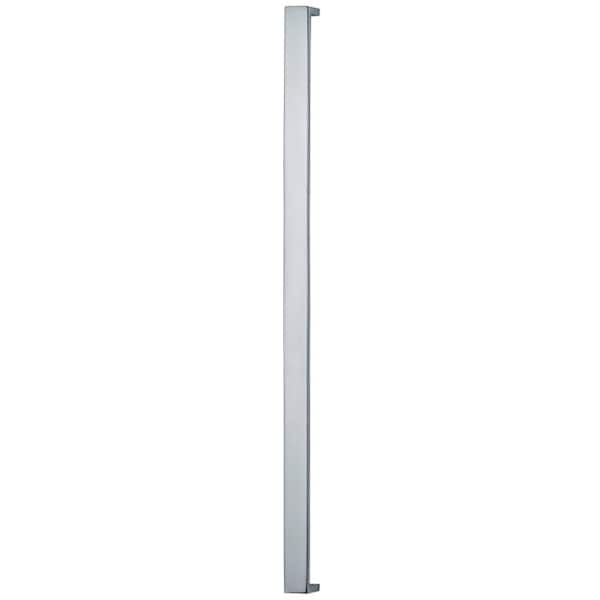 Center to Center Flat Modern Cabinet Pull Bright Chrome 18"