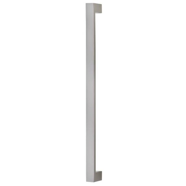 Center to Center Flat Modern Appliance Door Pull Satin Nickel 18"