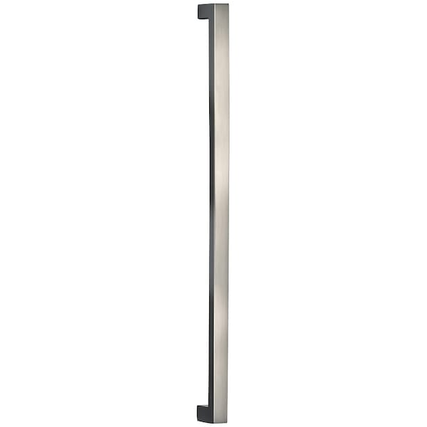 Square Modern Cabinet Pull Antique Brass 10" Center to Center