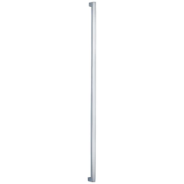 Center to Center Square Modern Cabinet Pull Antique Brass 18"