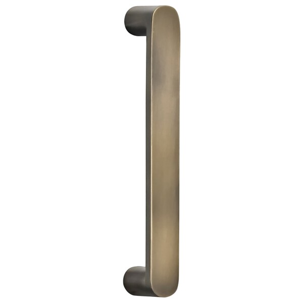 Center to Center Oval Modern Cabinet Pull Bright Chrome 4"