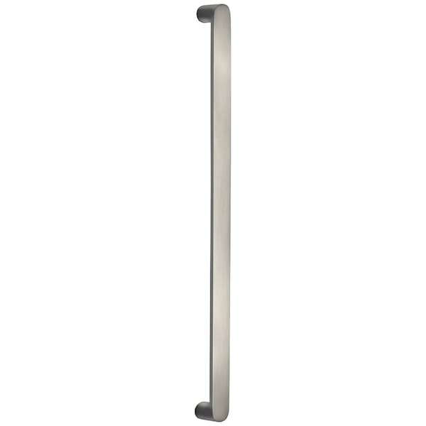 Oval Modern Cabinet Pull Antique Brass 10" Center to Center