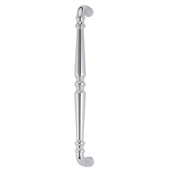 Traditional Appliance Pull Bright Chrome 12" Center to Center