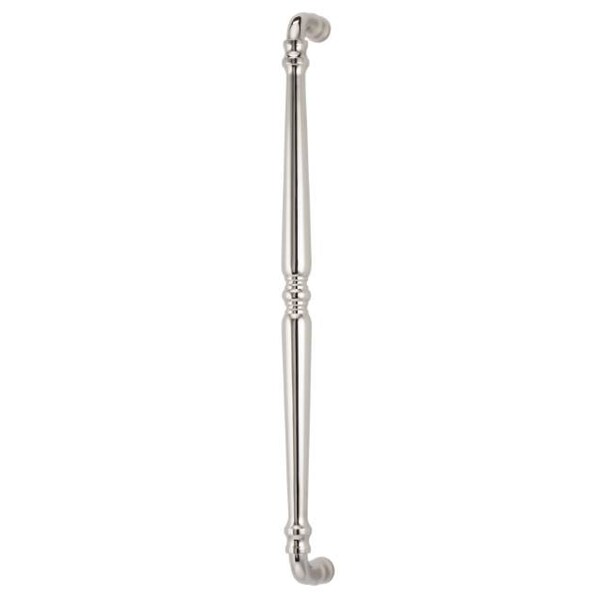 Center to Center Traditional Appliance Pull Bright Nickel 18"