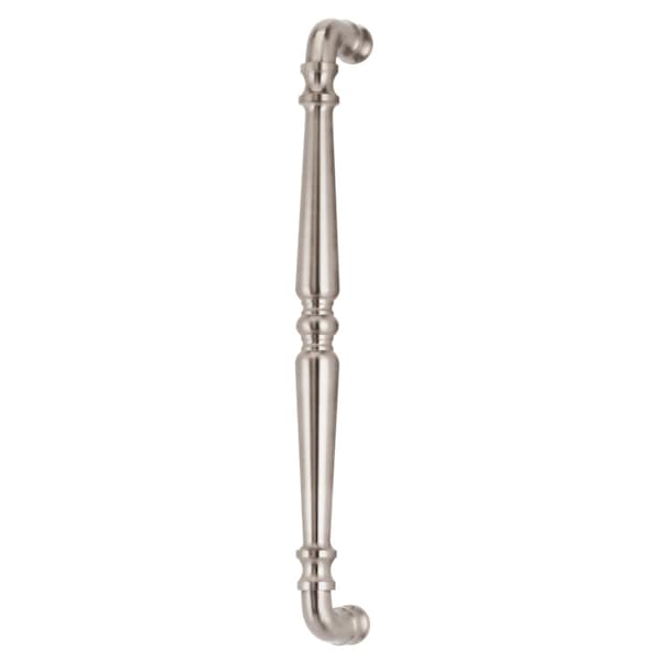 Traditional Appliance Pull Bright Nickel 12" Center to Center