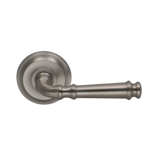 Lever 2-5/8" Rose Pass 2-3/8" BS T 1-3/4" Doors Satin Nickel 904
