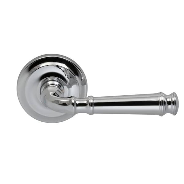 Lever 2-5/8" Rose Pass 2-3/8" BS T 1-3/4" Doors Bright Chrome 904