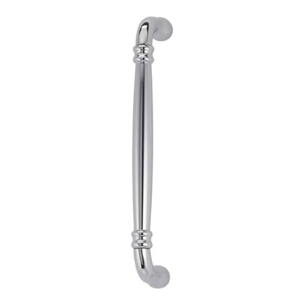 Center to Center Traditional Cabinet Pull Bright Chrome 7"