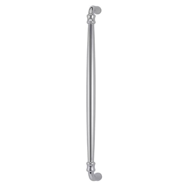 Center to Center Traditional Cabinet Pull Bright Chrome 18"