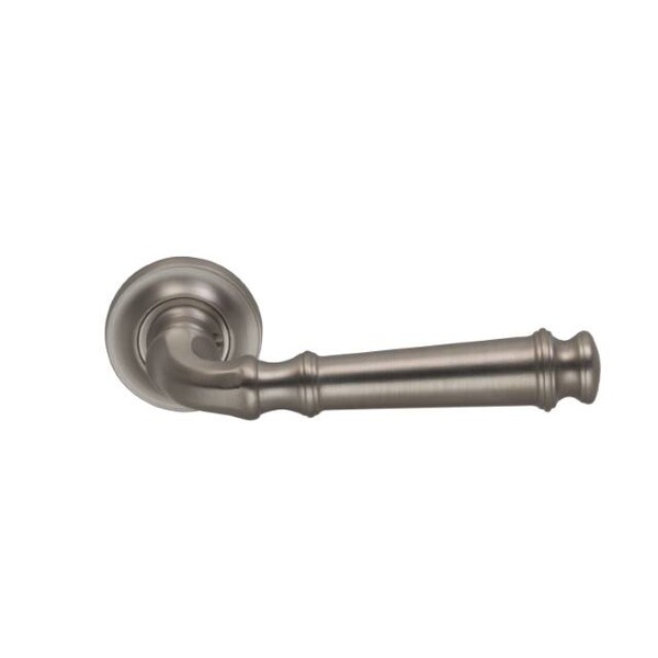 Lever 1-3/4" Rose Pass 2-3/4" BS T 1-3/8" Doors Satin Nickel 904