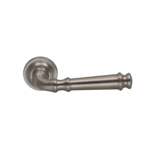 Lever 1-3/4" Rose Pass 2-3/8" BS T 1-3/4" Doors Satin Nickel 904