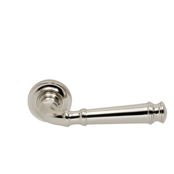 Lever with 1-3/4" Rose Single Dummy Bright Nickel 904