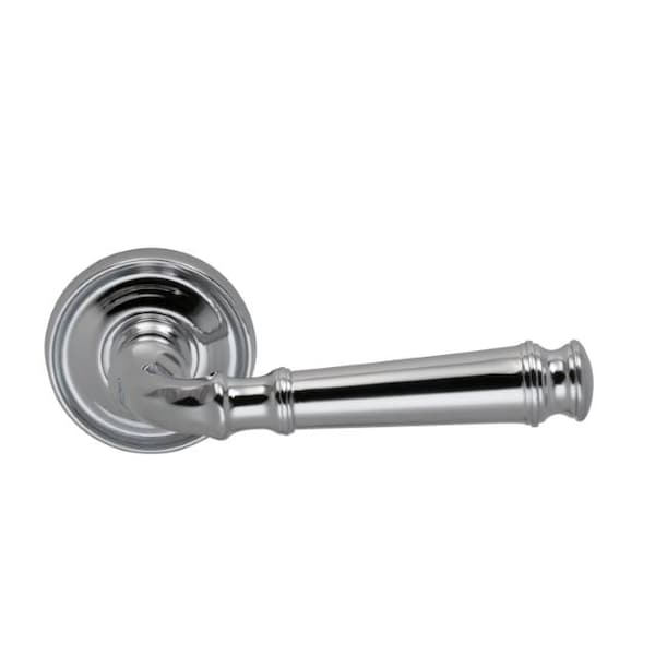Lever 2-3/16" Rose Pass 2-3/4" BS T 1-3/4" Doors Bright Chrome 904
