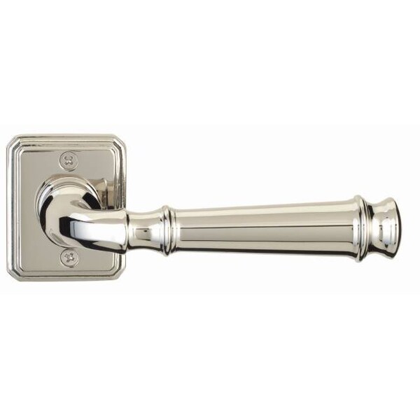 LVR Rectangular Rose Pass 2-3/8" BS T 1-3/8" Doors Bright Chrome 904