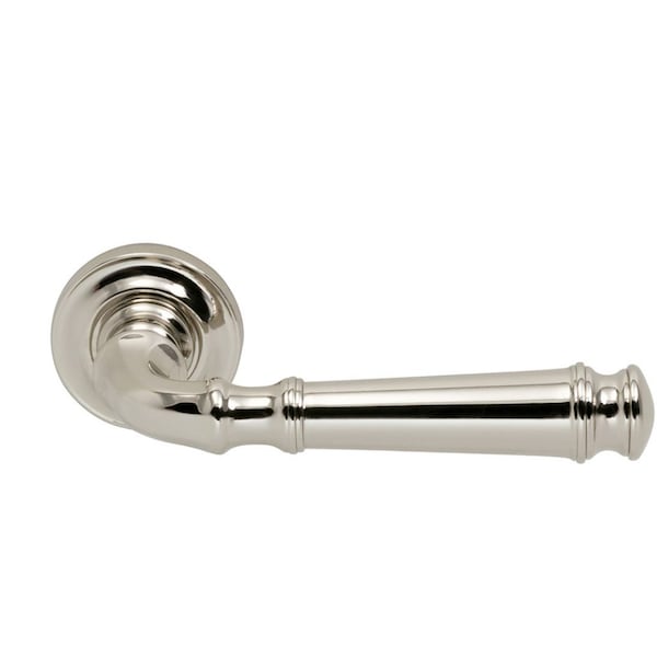 Lever 1-3/4" Rose Pass 2-3/8" BS T 1-3/8" Doors Bright Brass 904