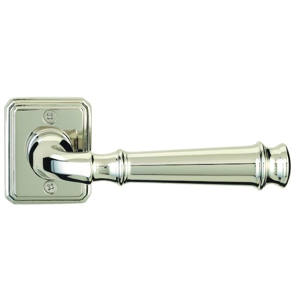 LVR Rectangular Rose Pass 2-3/4" BS Full Lip 1-3/4" Doors BR CH 904