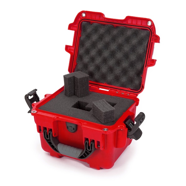 Case with Foam, Red, 908S-010RD-0A0