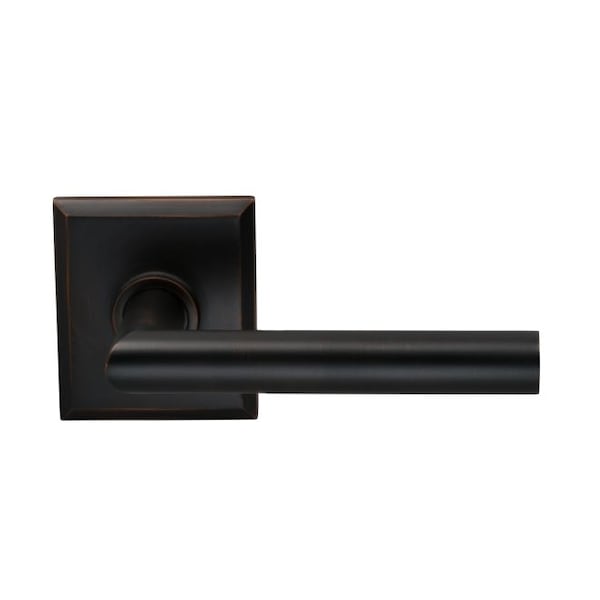 Lever Rectangular Rose Priv Lever 2-3/4" BS T Strike Tuscan Bronze 912