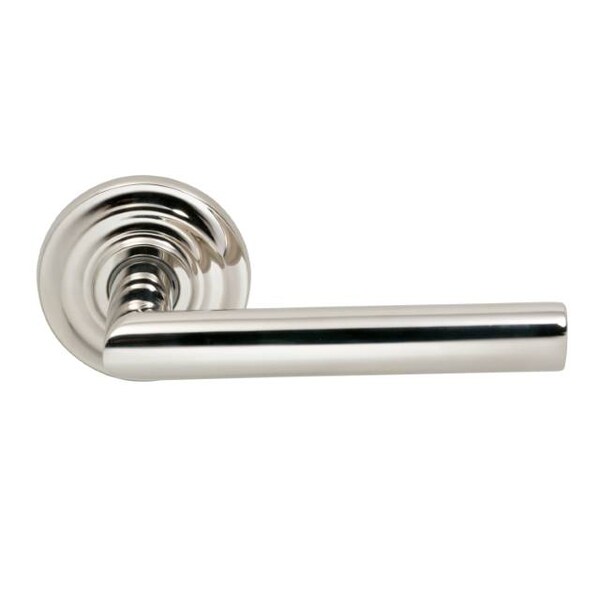 LVR Traditional Rose Pass LVR 2-3/4" BS Full Lip Bright Nickel 912