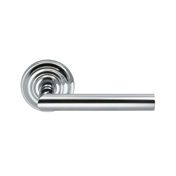 Lever with Traditional Rose Single Dummy Lever Bright Chrome 912
