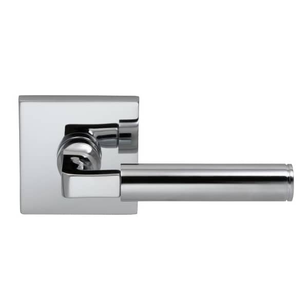LVR Square Rose Priv 2-3/8" BS Full Lip 1-3/4" Doors BR CH 914