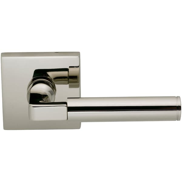 Lever Square Rose Priv 2-3/4" BS T 1-3/8" Doors Bright Chrome 914