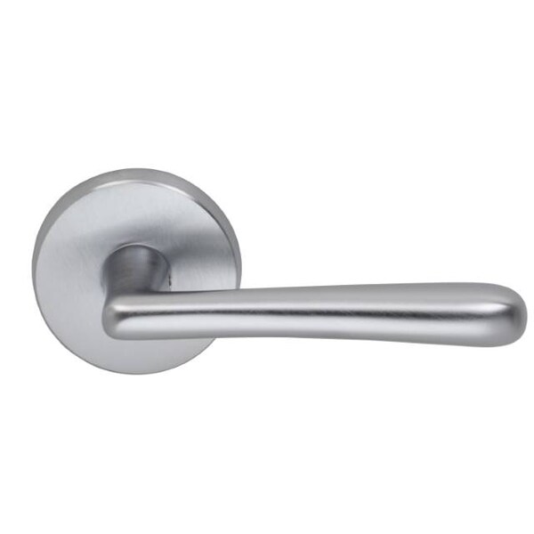 Lever Priv 2-3/4" BS Full Lip 1-3/8" Doors Satin Chrome 915