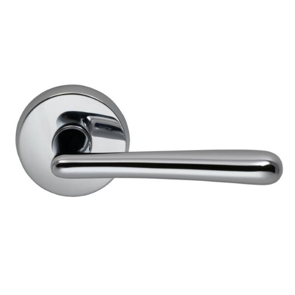 Lever Pass 2-3/8" BS Full Lip 1-3/4" Doors Bright Chrome 915