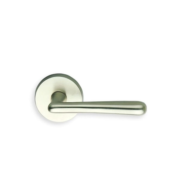 Lever Passage 2-3/4" Backset, T Strike, 1-3/4" Doors Satin Nickel 915