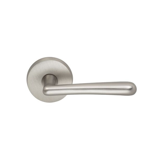 Lever Privacy 2-3/4" Backset, T Strike, 1-3/4" Doors Satin Nickel 915