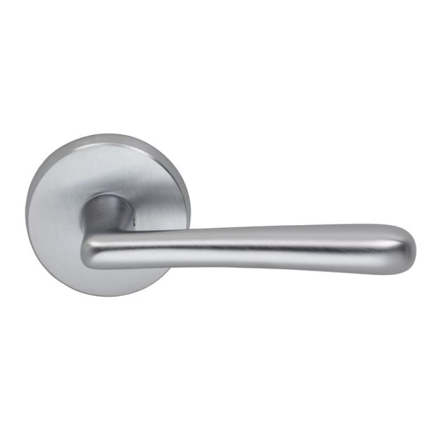 Lever Pass 2-3/8" BS Full Lip 1-3/8" Doors Satin Chrome 915