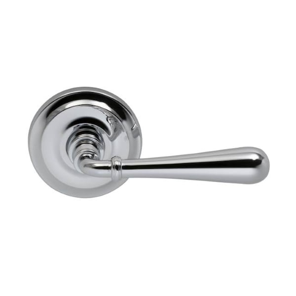 Lever 2-5/8" Rose Pass 2-3/4" BS T 1-3/8" Doors Bright Chrome 918