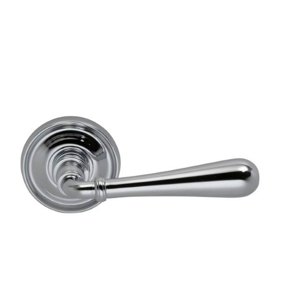 Lever 2-3/16" Rose Pass 2-3/4" BS T 1-3/8" Doors Bright Chrome 918