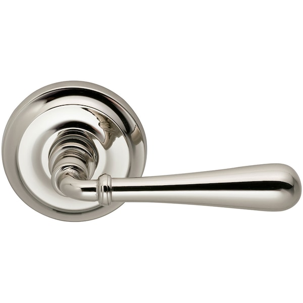 Lever 2-5/8" Rose Pass 2-3/8" BS T 1-3/8" Doors Bright Brass 918