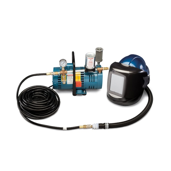 SAR Shield w/ Black Welding Helmet Syste