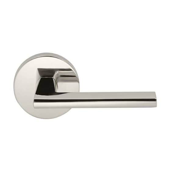 Single Dummy Right Hand Lever Bright Nickel 925 with Modern Rose