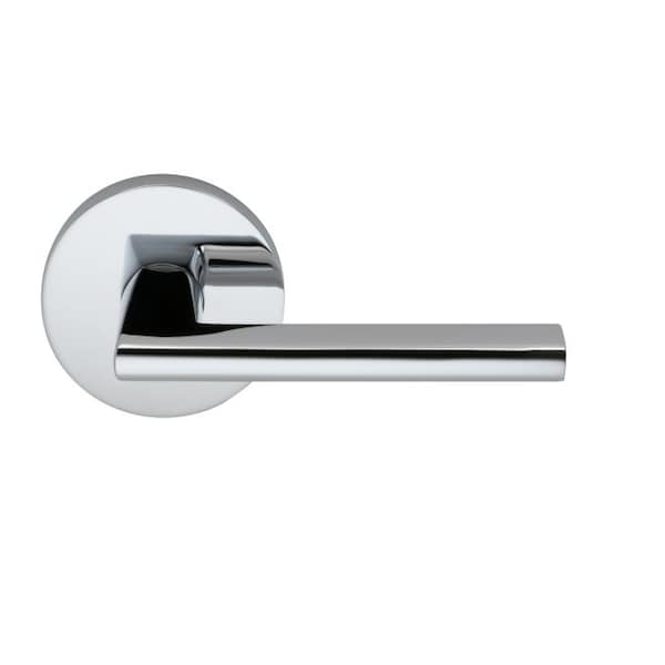 Single Dummy Left Hand Lever Bright Chrome 925 with Modern Rose