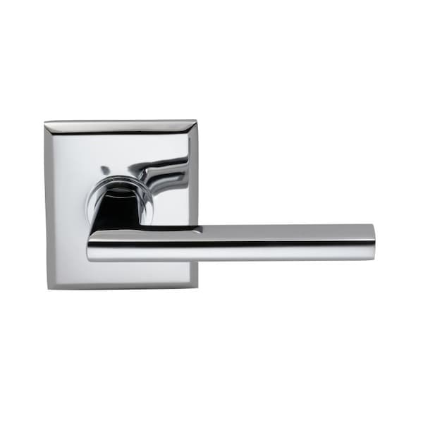 Single Dummy Left Hand Lever Bright Chrome 925 with Rectangular Rose