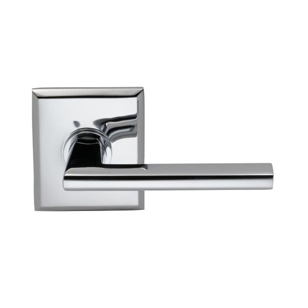 Single Dummy Right Hand Lever Bright Chrome 925 with Rectangular Rose