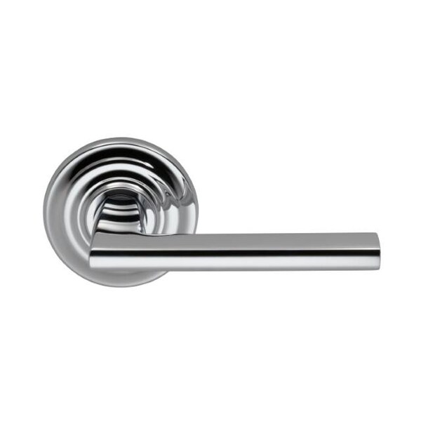 Traditional Rose Priv Lever 2-3/8" BS T Strike Bright Chrome 925