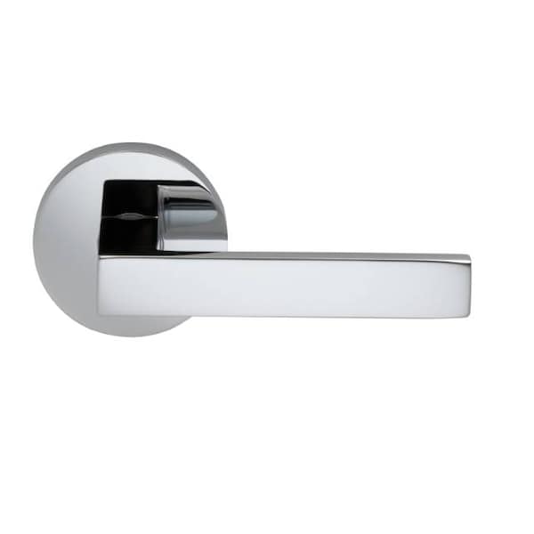 Modern Rose Priv Lever 2-3/8" BS Full Lip Strike Bright Chrome 930