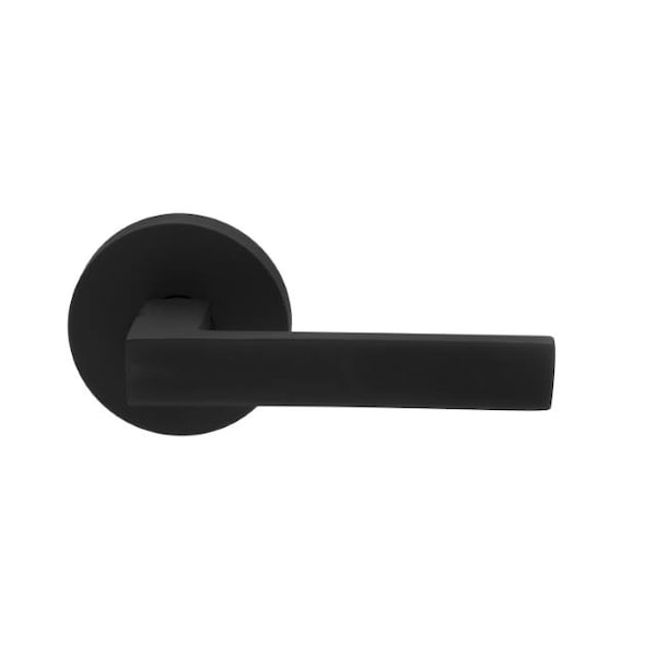 Single Dummy Left Hand Lever Oil Rubbed Bronze 930 with Modern Rose