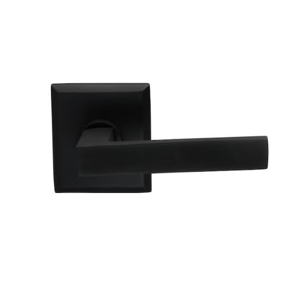 Rectangular Rose Pass Lever 2-3/8" BS T Strike Oil Rubbed Bronze 930